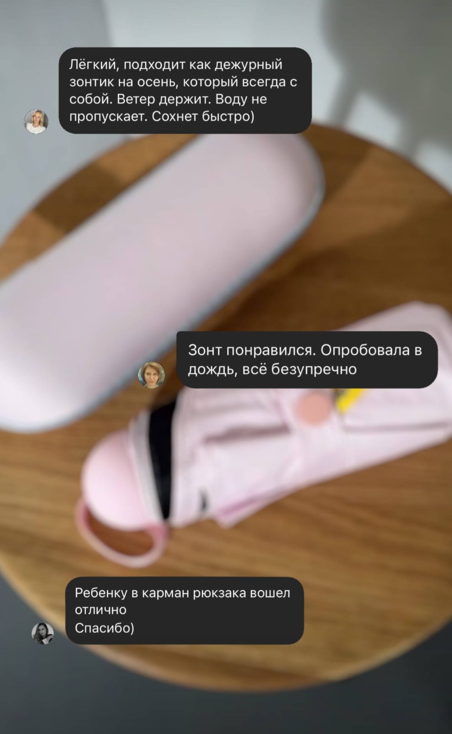 мини зонт